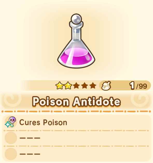 Poison Antidote x99