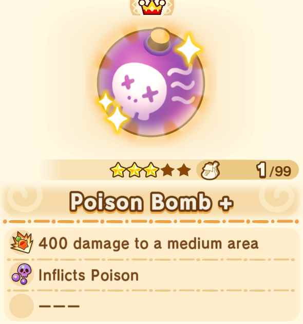 Poison Bomb + x99
