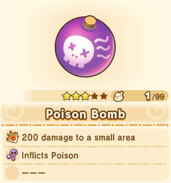 Poison Bomb x99