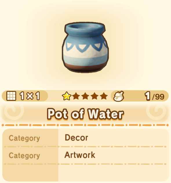 Pot of Water