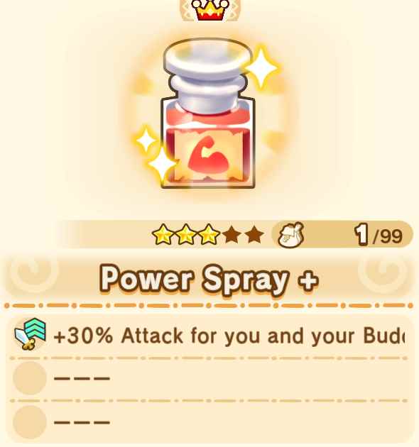Power Spray + x99