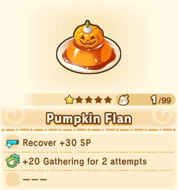 Pumpkin Flan x99