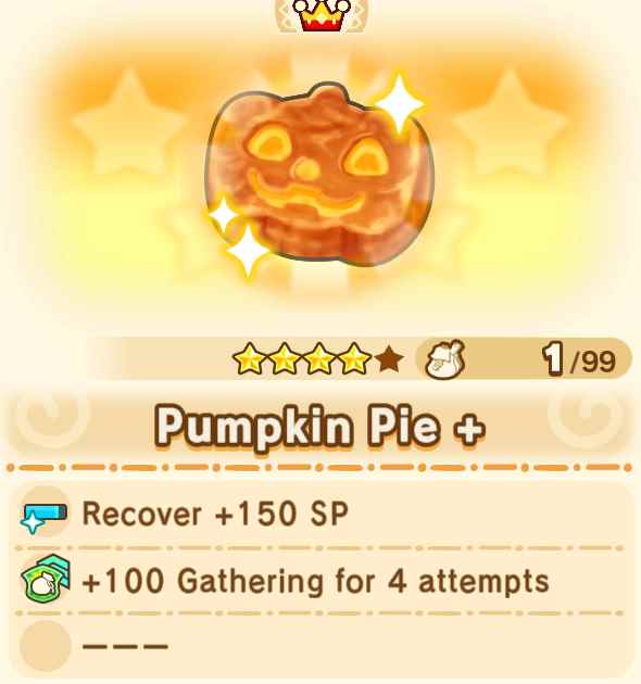 Pumpkin Pie + x99