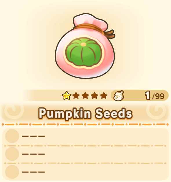 Pumpkin Seeds x99