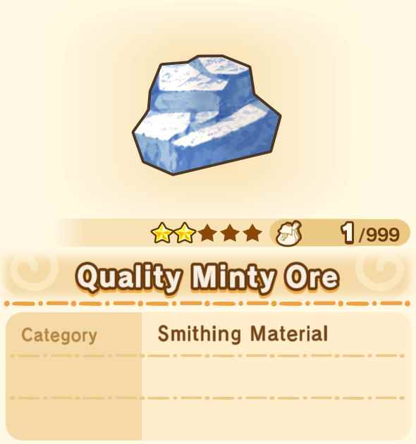 Quality Minty Ore x99