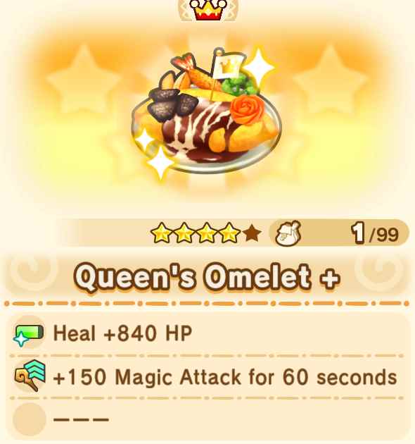 Queen's Omelet + x99