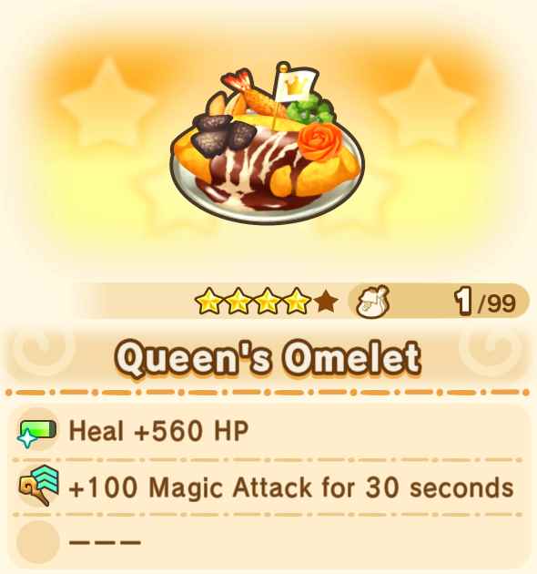 Queen's Omelet x99