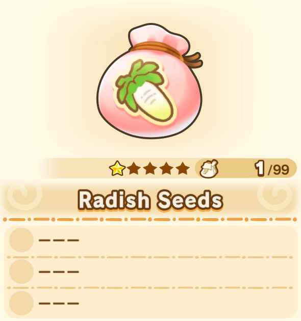 Radish Seeds x99