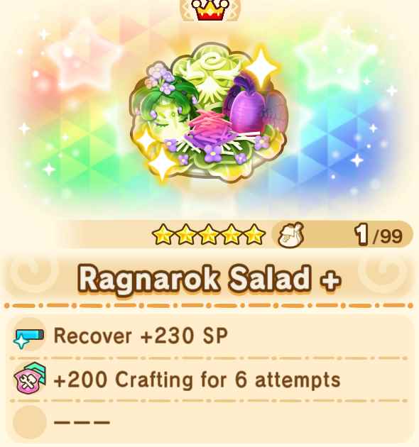 Ragnarok Salad + x99