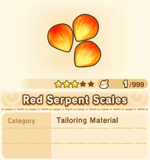 Red Serpent Scales x99