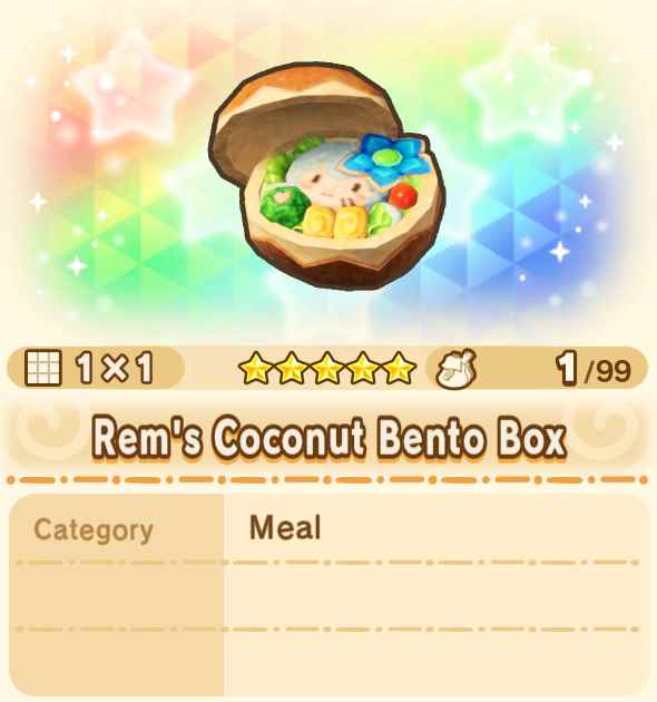 Rem's Coconut Bento Box