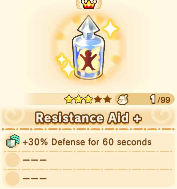 Resistance Aid + x99