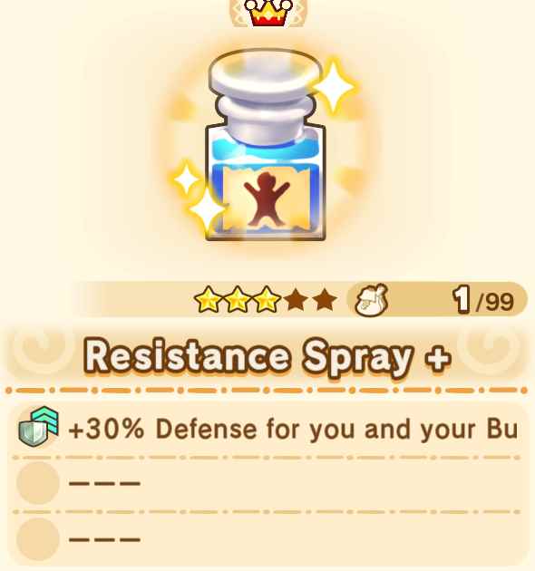 Resistance Spray + x99
