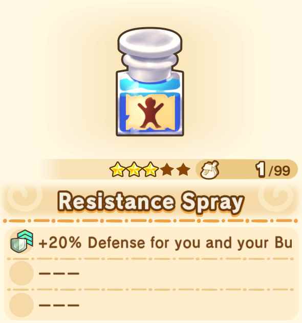 Resistance Spray x99