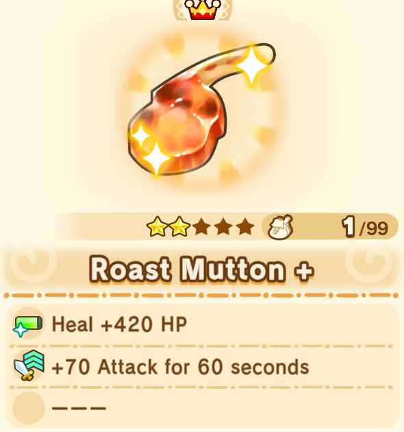 Roast Mutton + x99