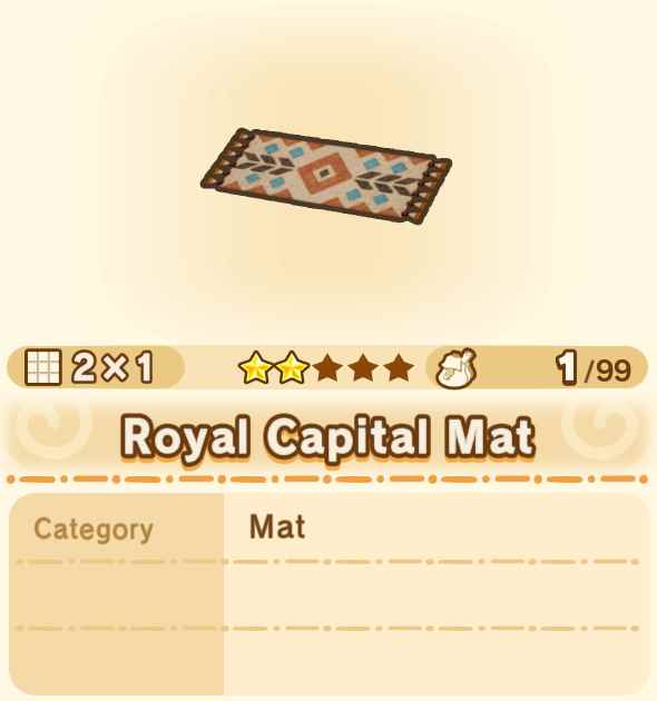 Royal Capital Mat