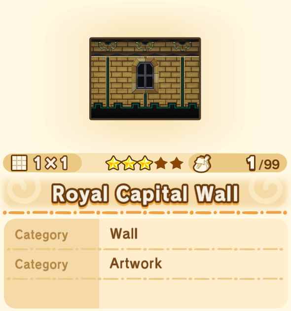 Royal Capital Wall