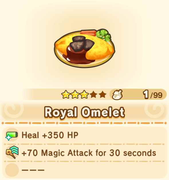 Royal Omelet x99