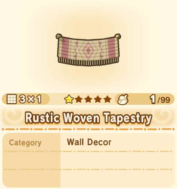 Rustic Woven Tapestry