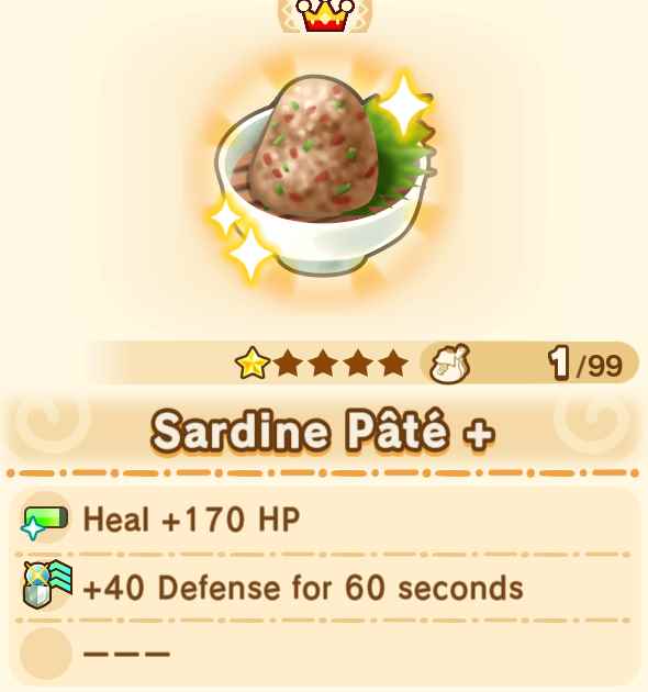Sardine Pate + x99