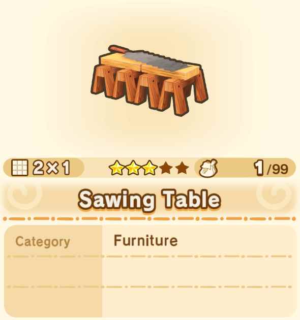Sawing Table