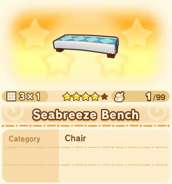 Seabreeze Bench