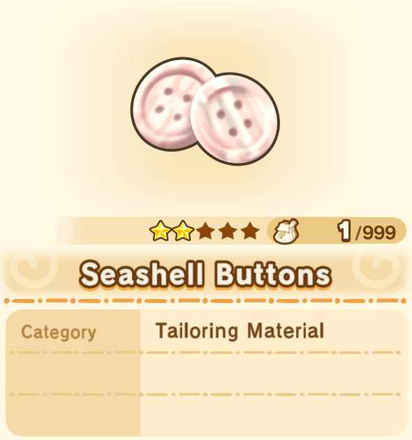 Seashell Buttons x99