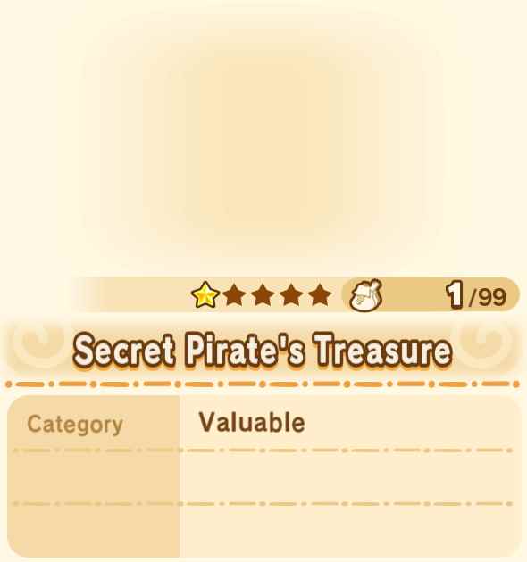Secret Pirate's Treasure x99