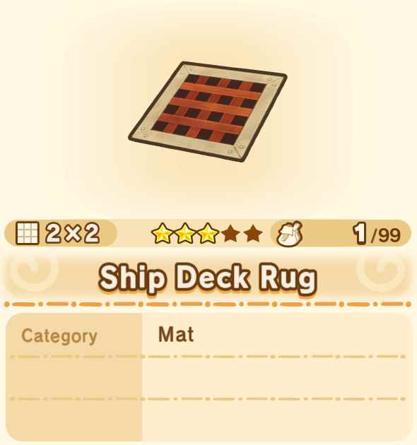 Ship Deck Rug
