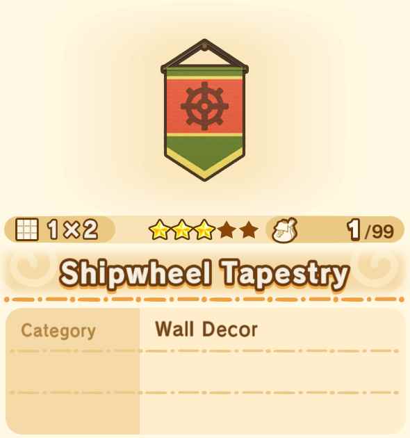 Shipwheel Tapestry