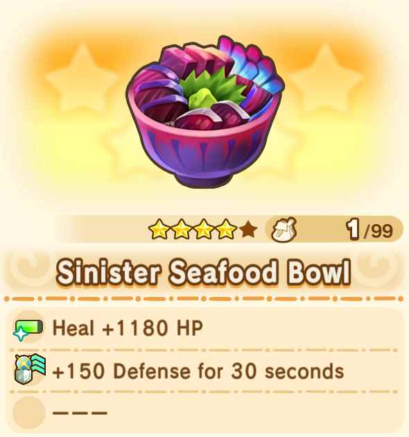 Sinister Seafood Bowl x99