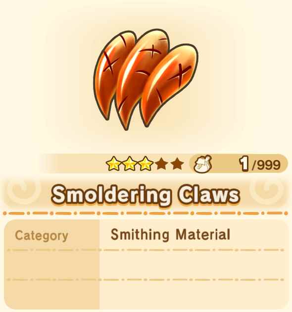 Smoldering Claws x99