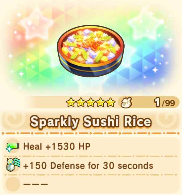Sparkly Sushi Rice x99