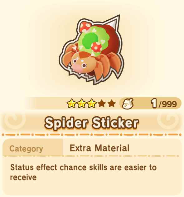 Spider Sticker x99