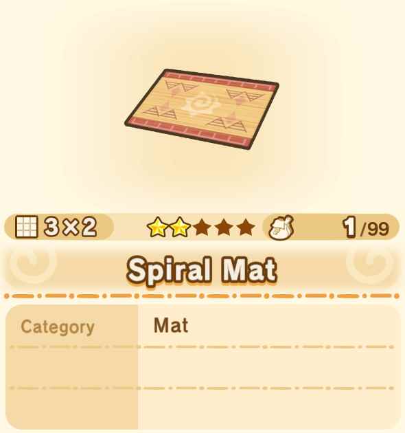 Spiral Mat