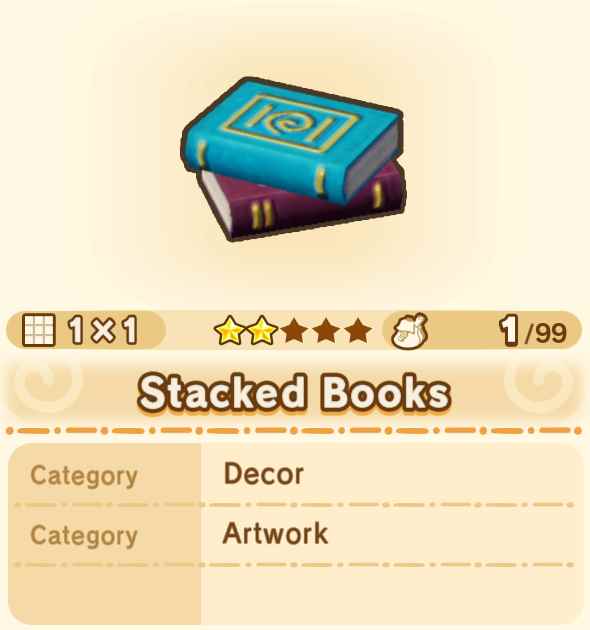 Stacked Books