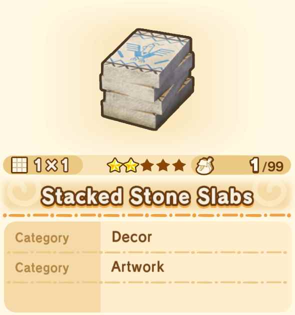 Stacked Stone Slabs