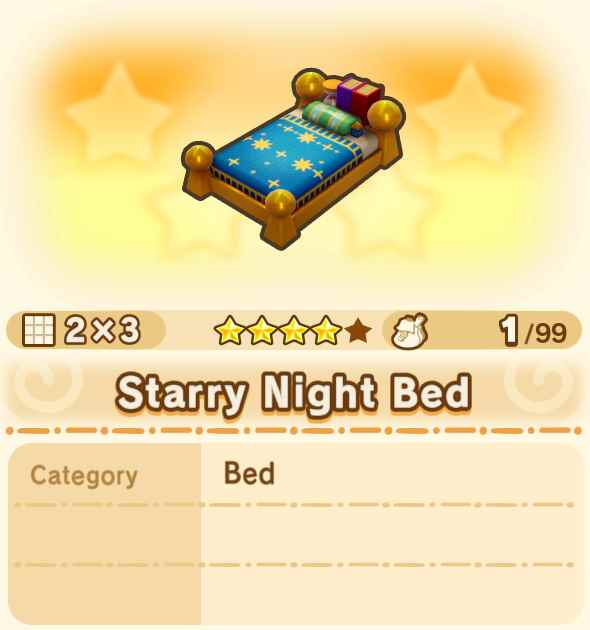 Starry Night Bed