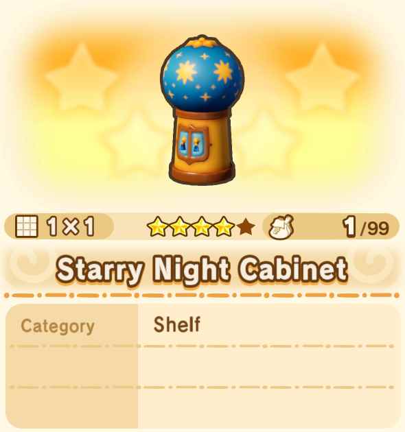 Starry Night Cabinet