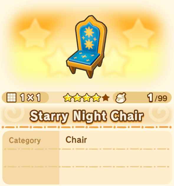 Starry Night Chair