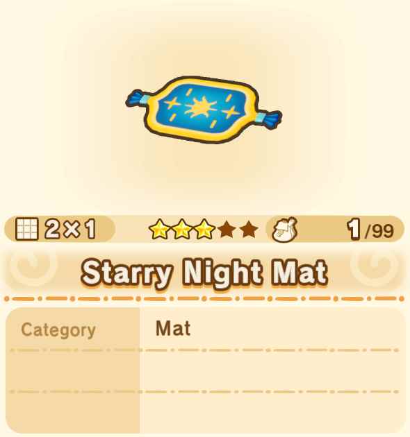 Starry Night Mat