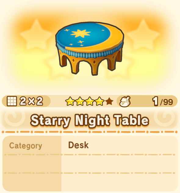Starry Night Table