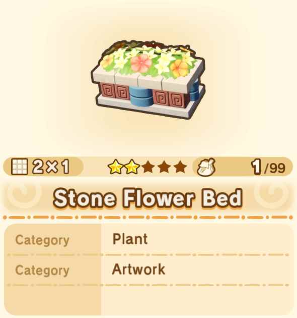 Stone Flower Bed