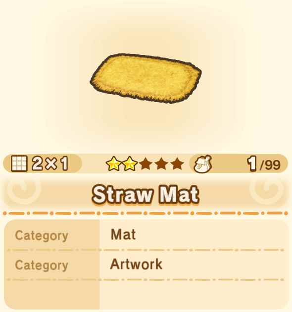 Straw Mat