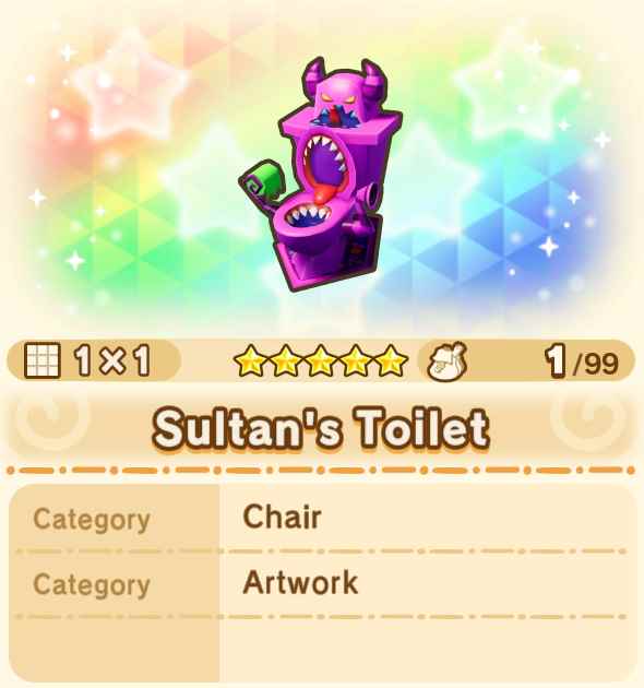 Sultan's Toilet