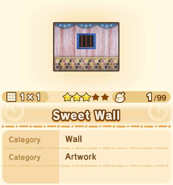 Sweet Wall