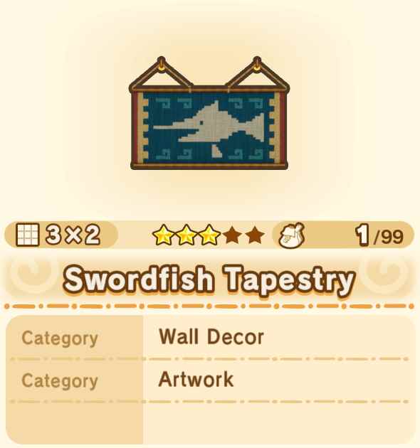 Swordfish Tapestry