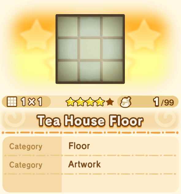 Tea House Floor