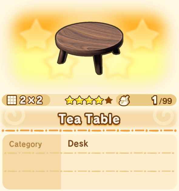 Tea Table