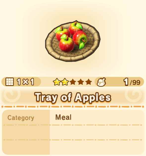 Tray of Apples